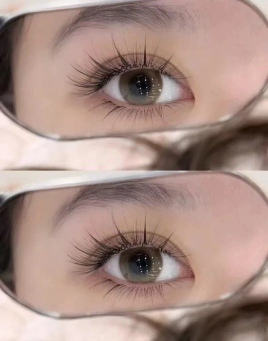 Cashmere lash transformation